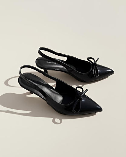 SIENNA STELLATO HEEL - Black