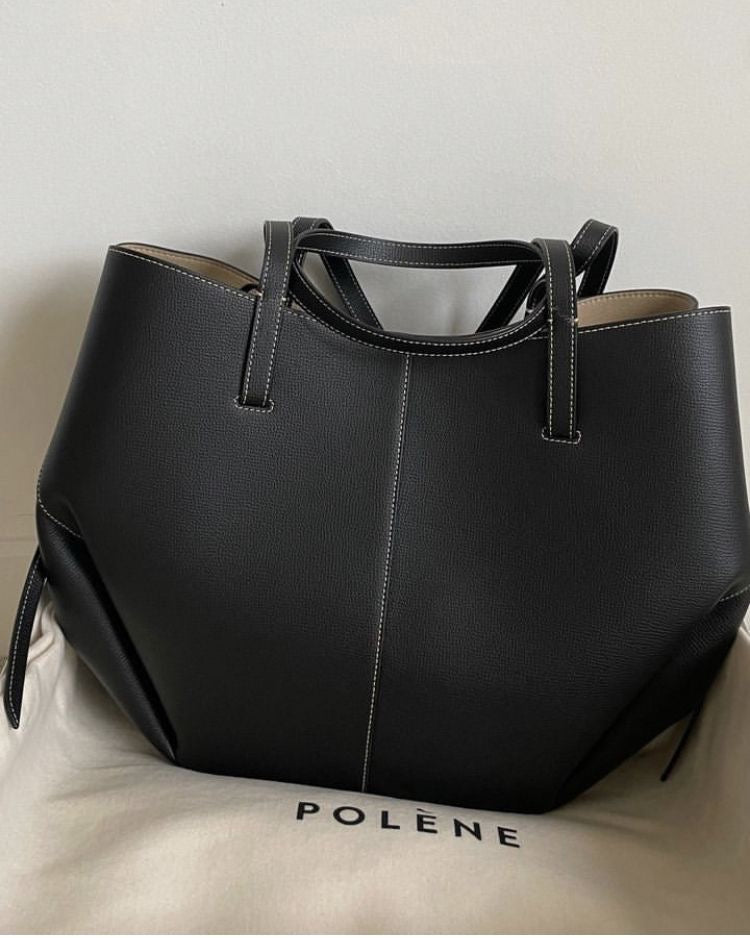 Poleene Cyme Tote bag - Black