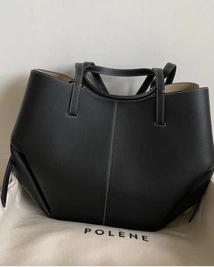Poleene Cyme Tote bag - Black