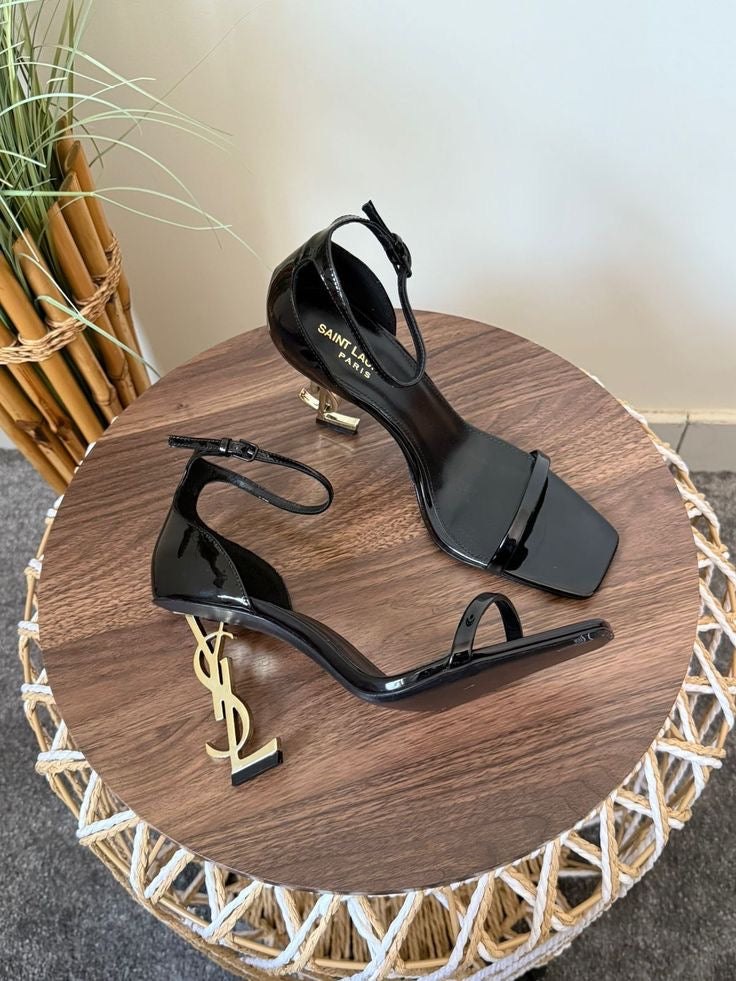 SAINT SIGNATURE HEEL - BLACK/GOLD
