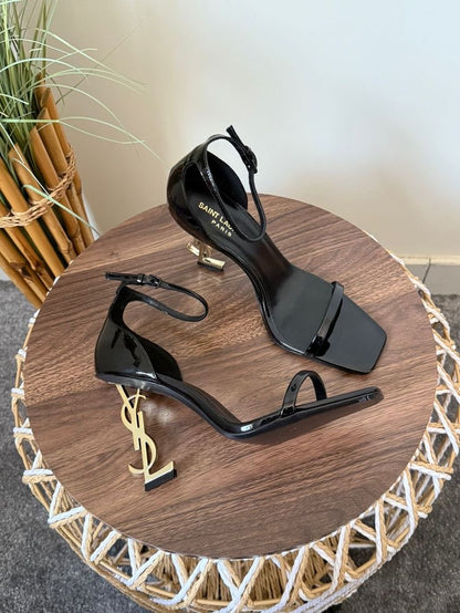 SAINT SIGNATURE HEEL - BLACK/GOLD