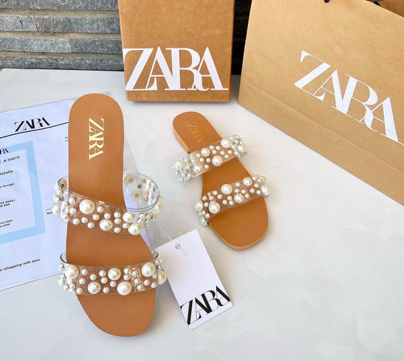 BELLARIA ZR PEARL FLAT