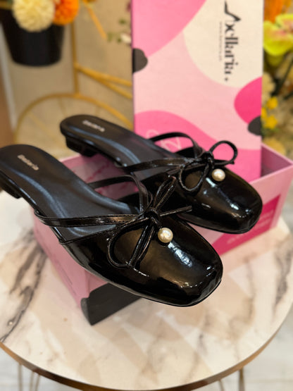 VINTAGE MULES - BLACK
