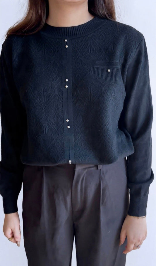 FROSTWAVE SWEATSHIRT - BLACK