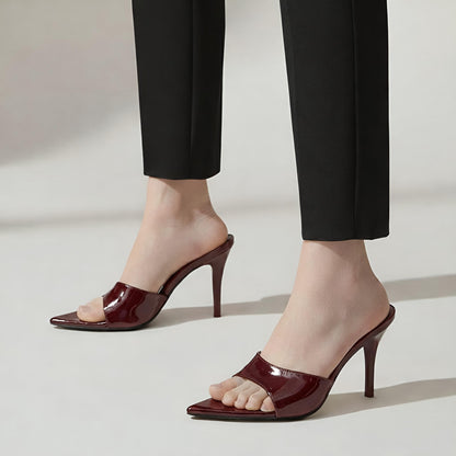 NOIRA HEEL - MAROON