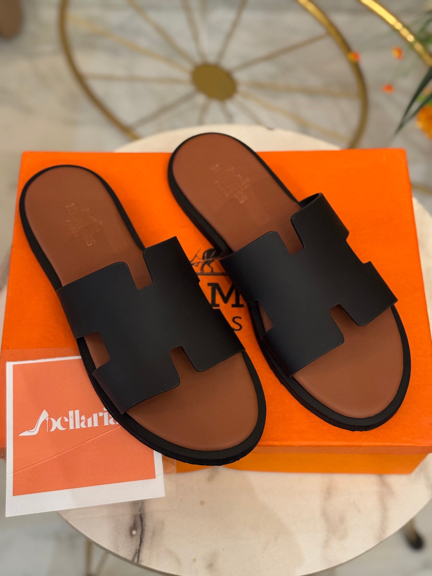 Hmes Izmir Women Sandals - Brown black