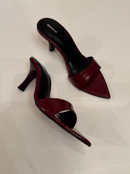NOIRA HEEL - MAROON