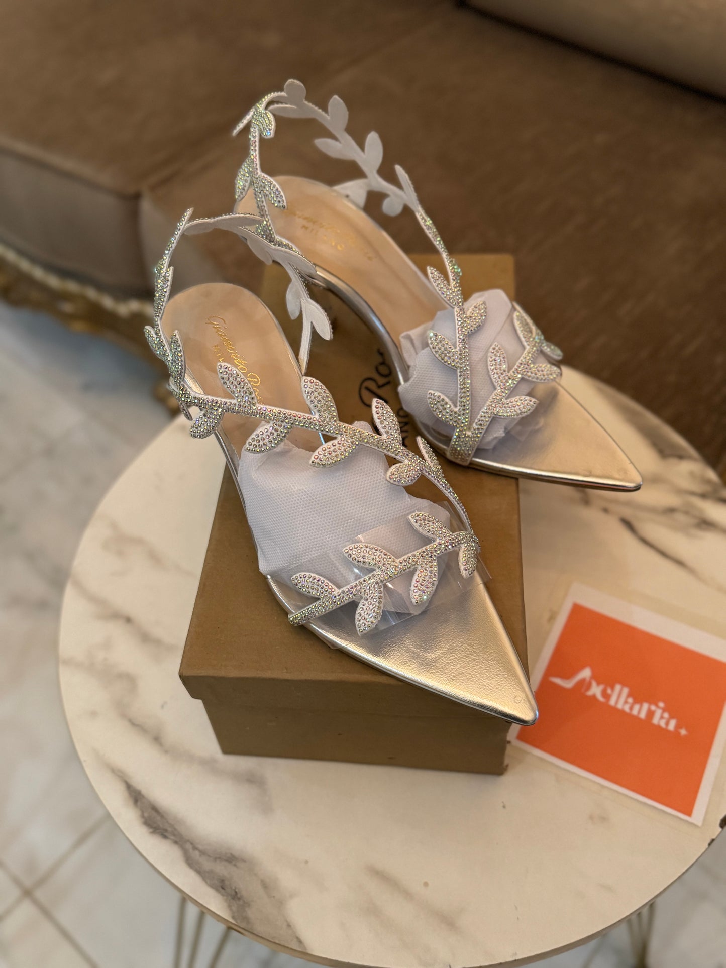 ROSSI HEELS - Silver