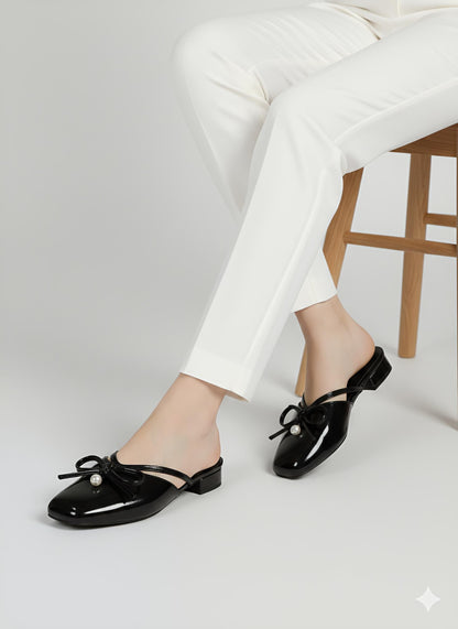 VINTAGE MULES - BLACK