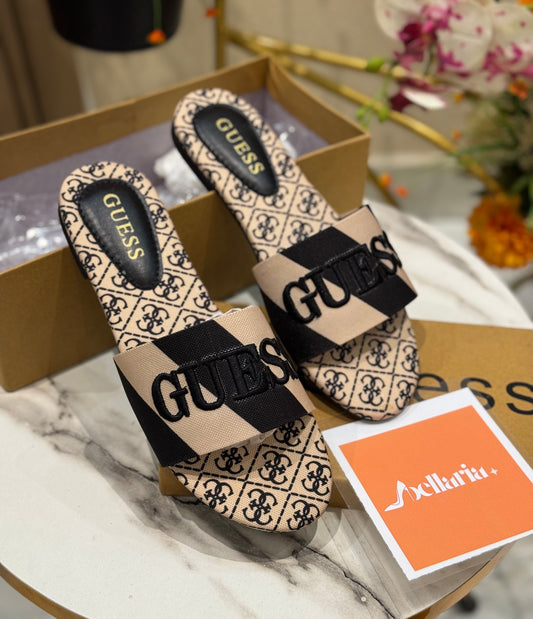 G U E S S Harini Flats - Black