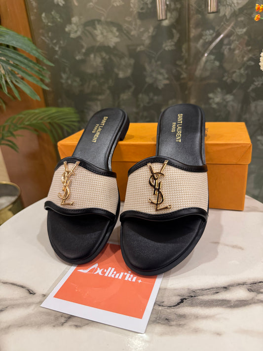 BELLARIA YL FENA FLATS  - BLACK
