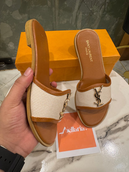 BELLARIA YL FENA FLATS  - BROWN