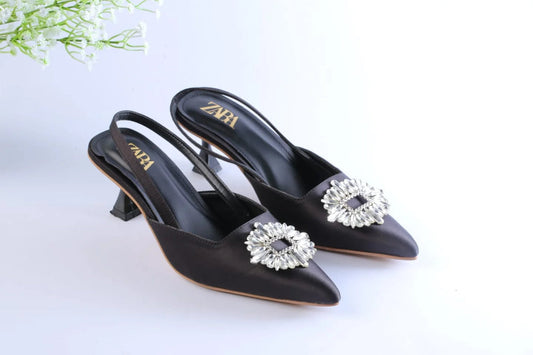 BELLARIA CELLA HEEL - BLACK