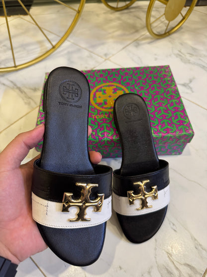 BELLARIA TB FLATS - Black highlights