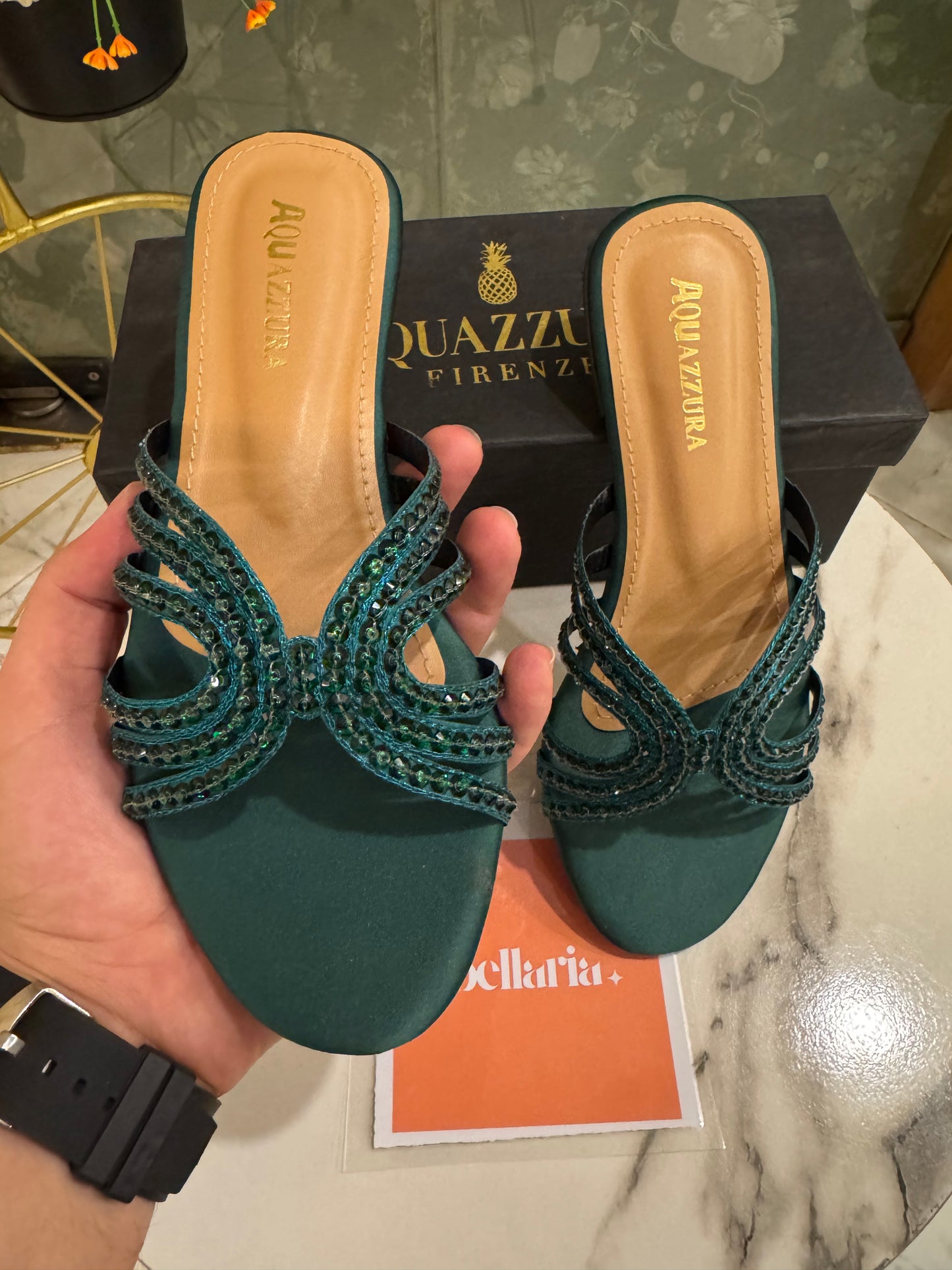 BELLARIA WOAK FLATS - GREEN