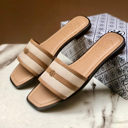 TB LAVIN FLATS  - BROWN