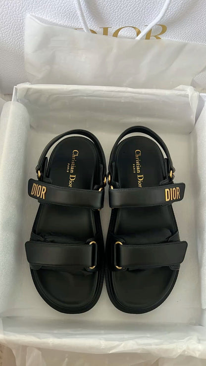 DIORACT SANDAL - BLACK