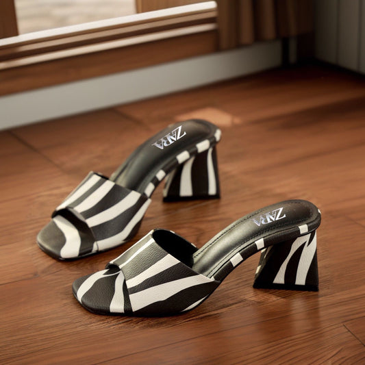 BELLARIA ZEBRA HEEL
