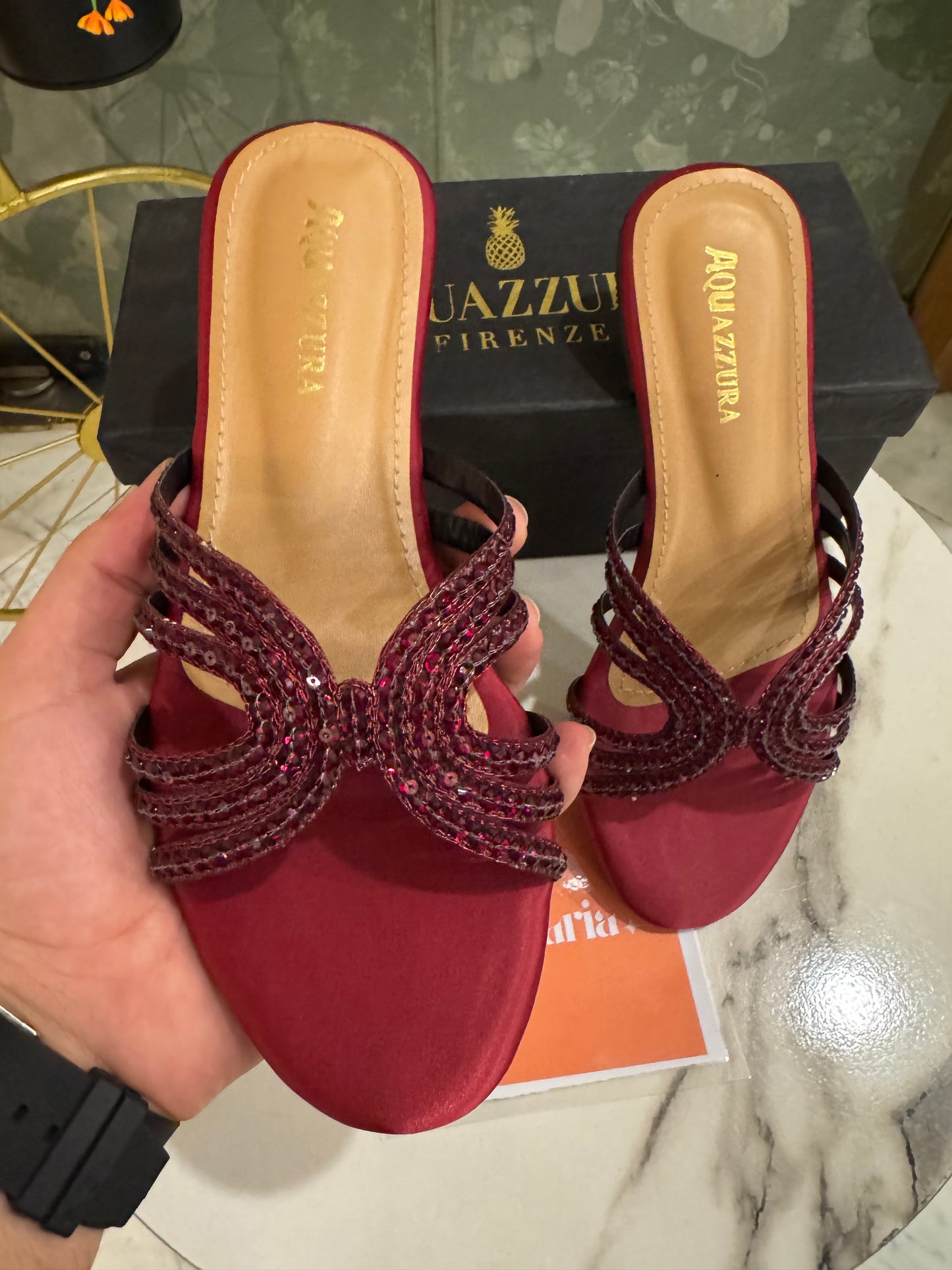 BELLARIA WOAK FLATS - MAROON