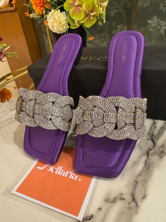 BELLARIA LATIN FLATS - PURPLE
