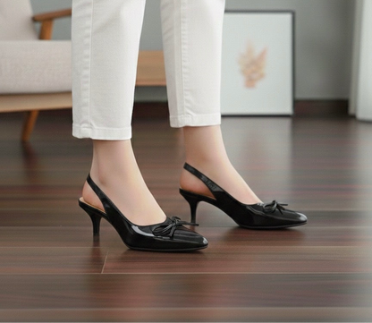 SIENNA STELLATO HEEL - Black