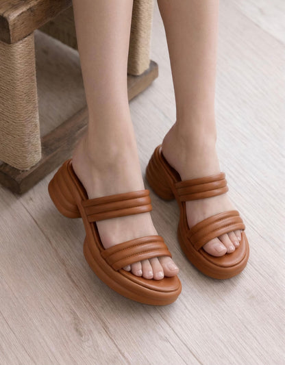 JETOR SANDALS - BROWN