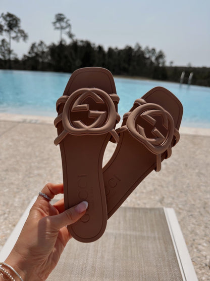 GC INTERLOCKING SLIDE - brown (imported)