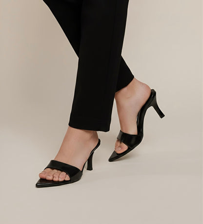 NOIRA HEEL - BLACK