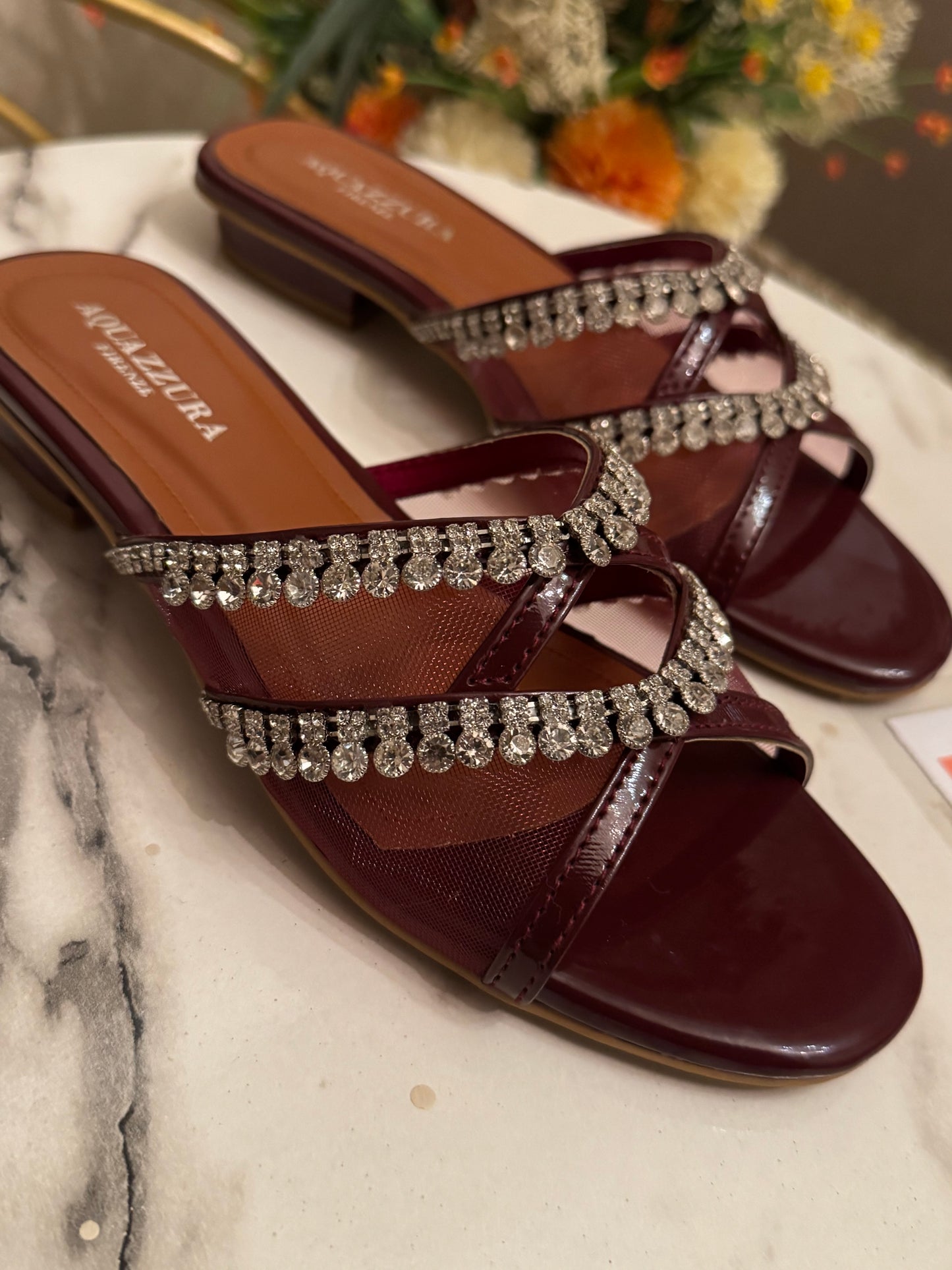 ELARA FLATS - Maroon