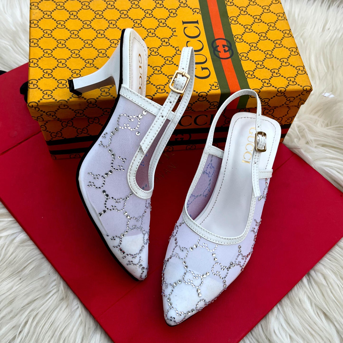 GC HEEL - WHITE