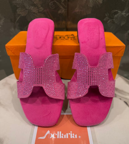 BELLARIA HENNA FLATS - Pink