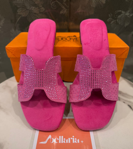 BELLARIA HENNA FLATS - Pink