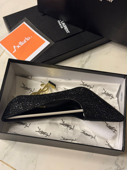 SAINT OPYUM PUMPS - BLACK/GOLD