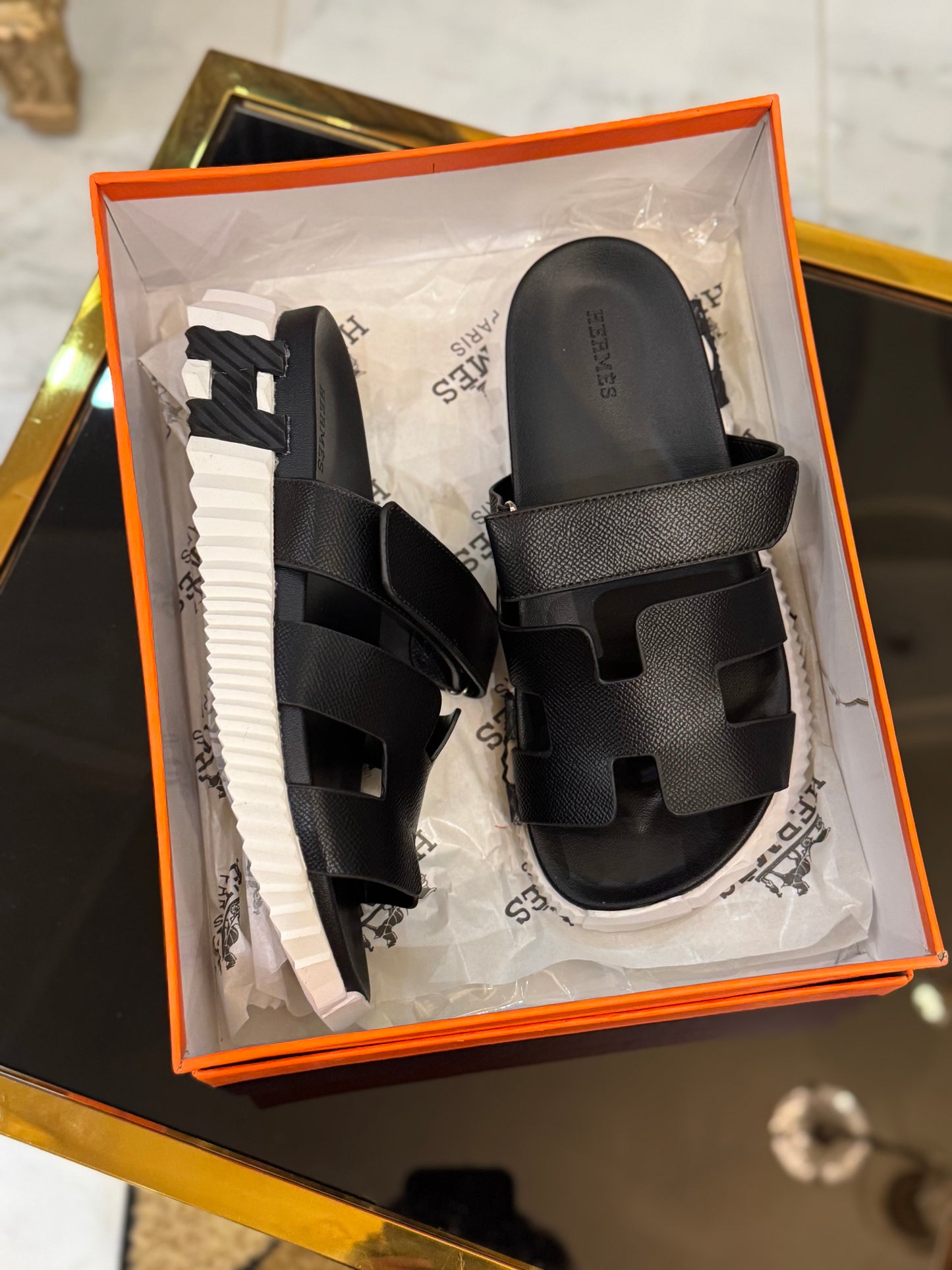 Chypree Chunks Sandal - Black