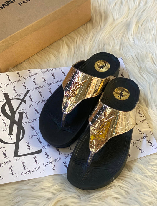 BELLARIA YS FLIP FLOP - GOLD