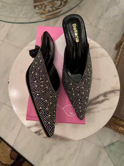 Glim Kitten Heel - Black