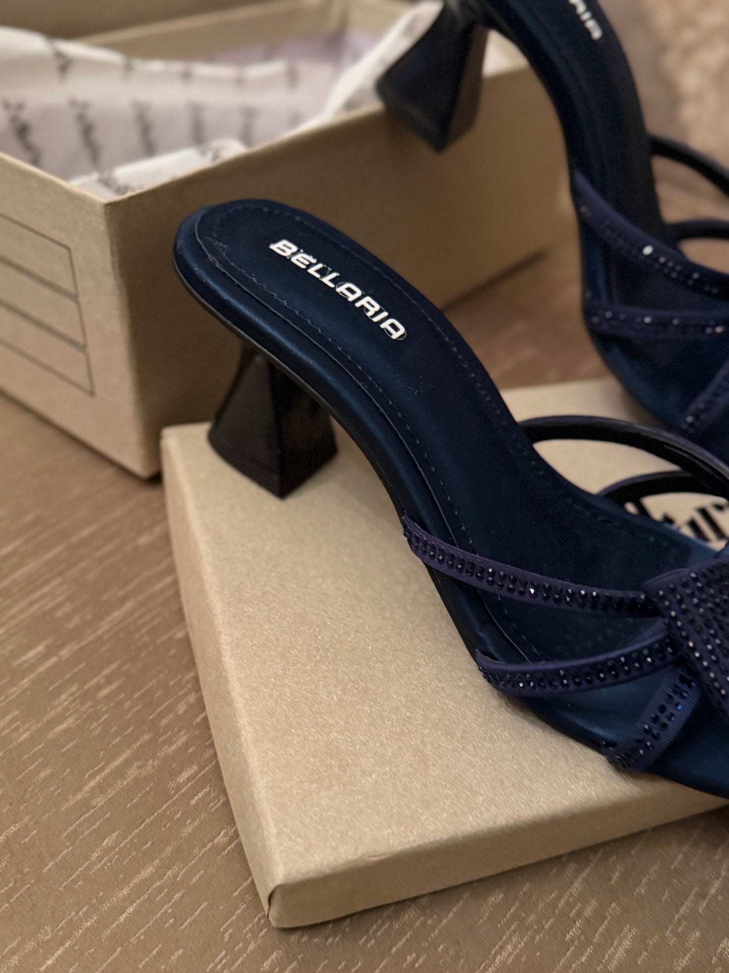 Midnight Bow Heel