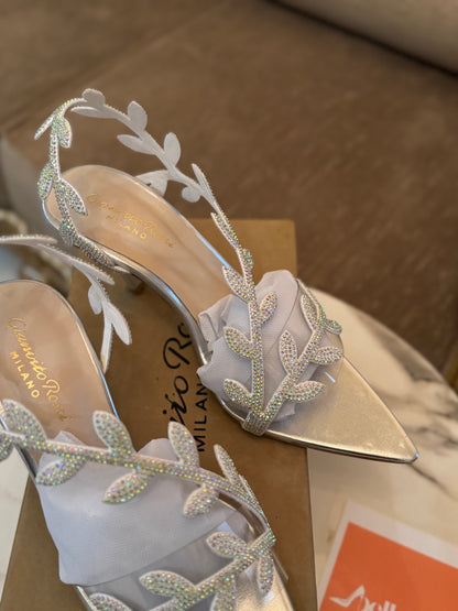 ROSSI HEELS - Silver