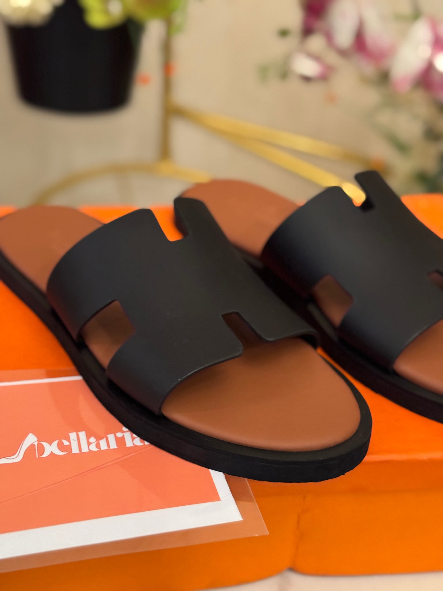 Hmes Izmir Women Sandals - Brown black