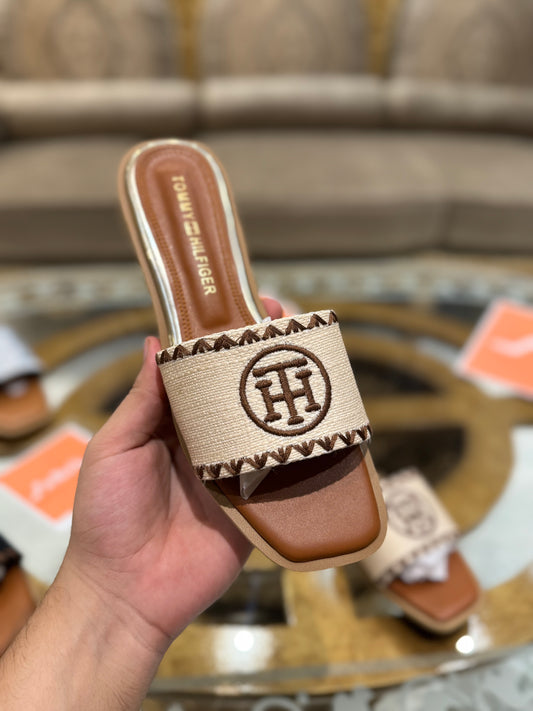 Hilfiger pezley slides - Beige