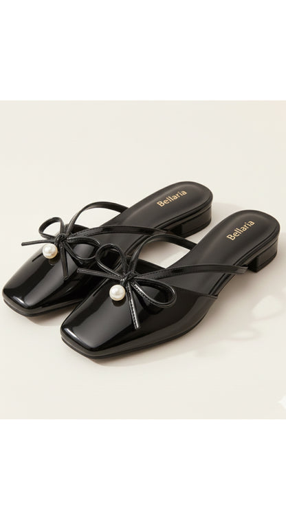 VINTAGE MULES - BLACK