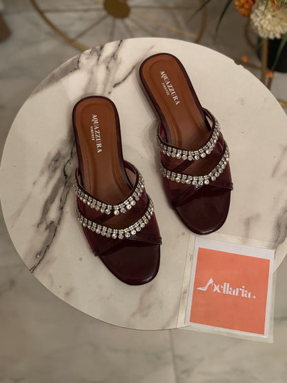 ELARA FLATS - Maroon