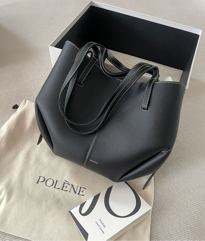 Poleene Cyme Tote bag - Black