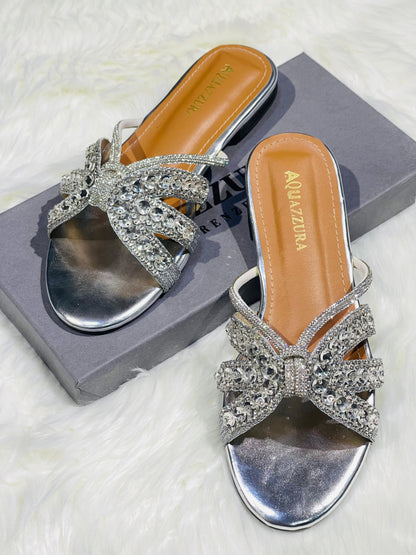 BELLARIA MIVA FLATS  - SILVER