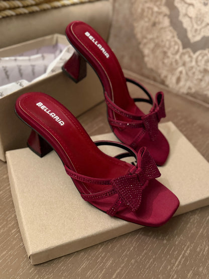 Midnight Bow Heel