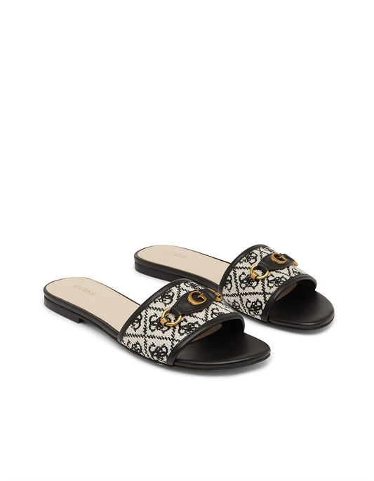 BELLARIA GUEESS FLATS - BLACK