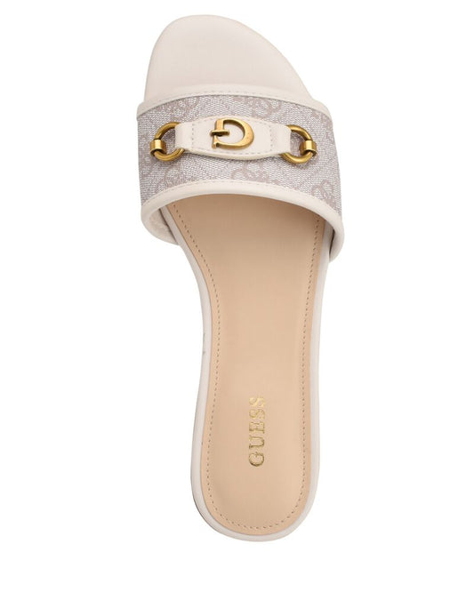 BELLARIA GUEESS FLATS - WHITE