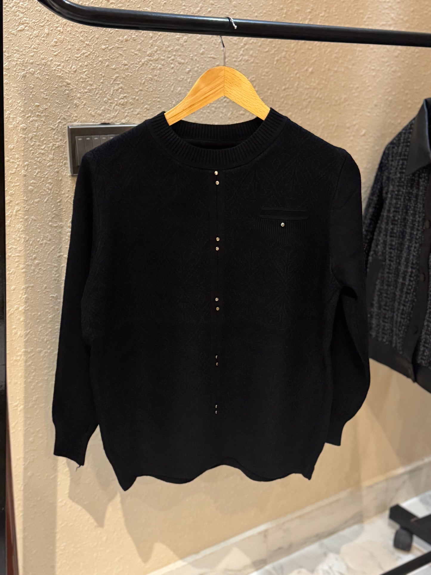 FROSTWAVE SWEATSHIRT - BLACK