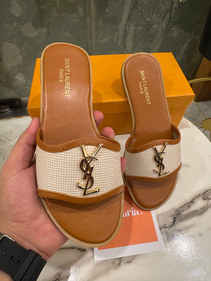 BELLARIA YL FENA FLATS  - BROWN