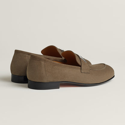 HMES PARIS SUEDE WOMEN SHOES - BEIGE